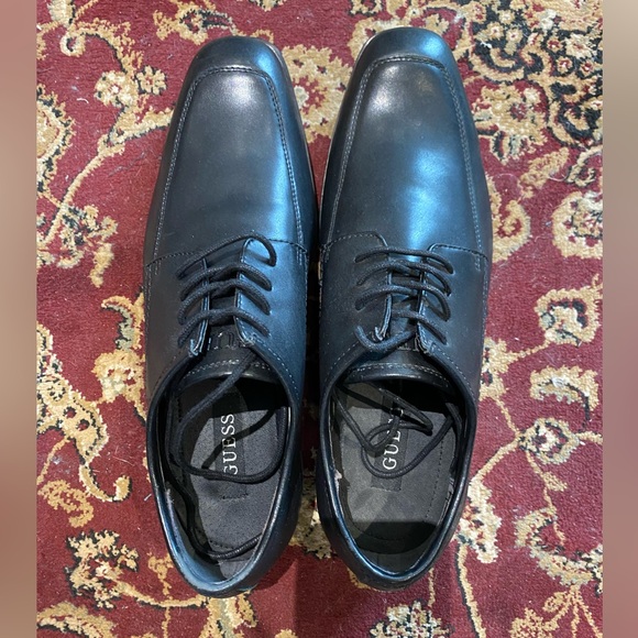 NWT Mens Guess Dress Shoe, Color Black Medium Width Size 11 - Picture 4 of 11